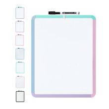 Mr. Pen-Dry Erase tbla 14 x 11 fekete szraz trlheto jellovel sznes kerettel Kis fehr tbla fehr tbla gyerekeknek Fehr tbla dikoknak Kis s