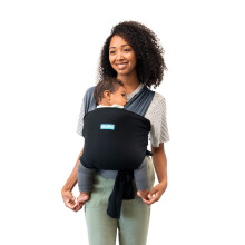 Moby Easy-Wrap Carrier portador de beb y envuelto en uno para padres y cuidadores de madres diseados para recin nacidos y titulares de nios peque