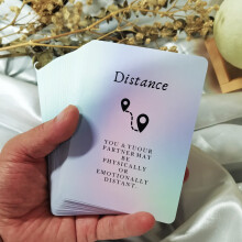 Carte Oracolo dell'Amore Han Yu Bowen, Carte dei Tarocchi per Principianti, Carte dei Tarocchi della Fiamma Gemella, Mazzi di Carte Oracolo con S
