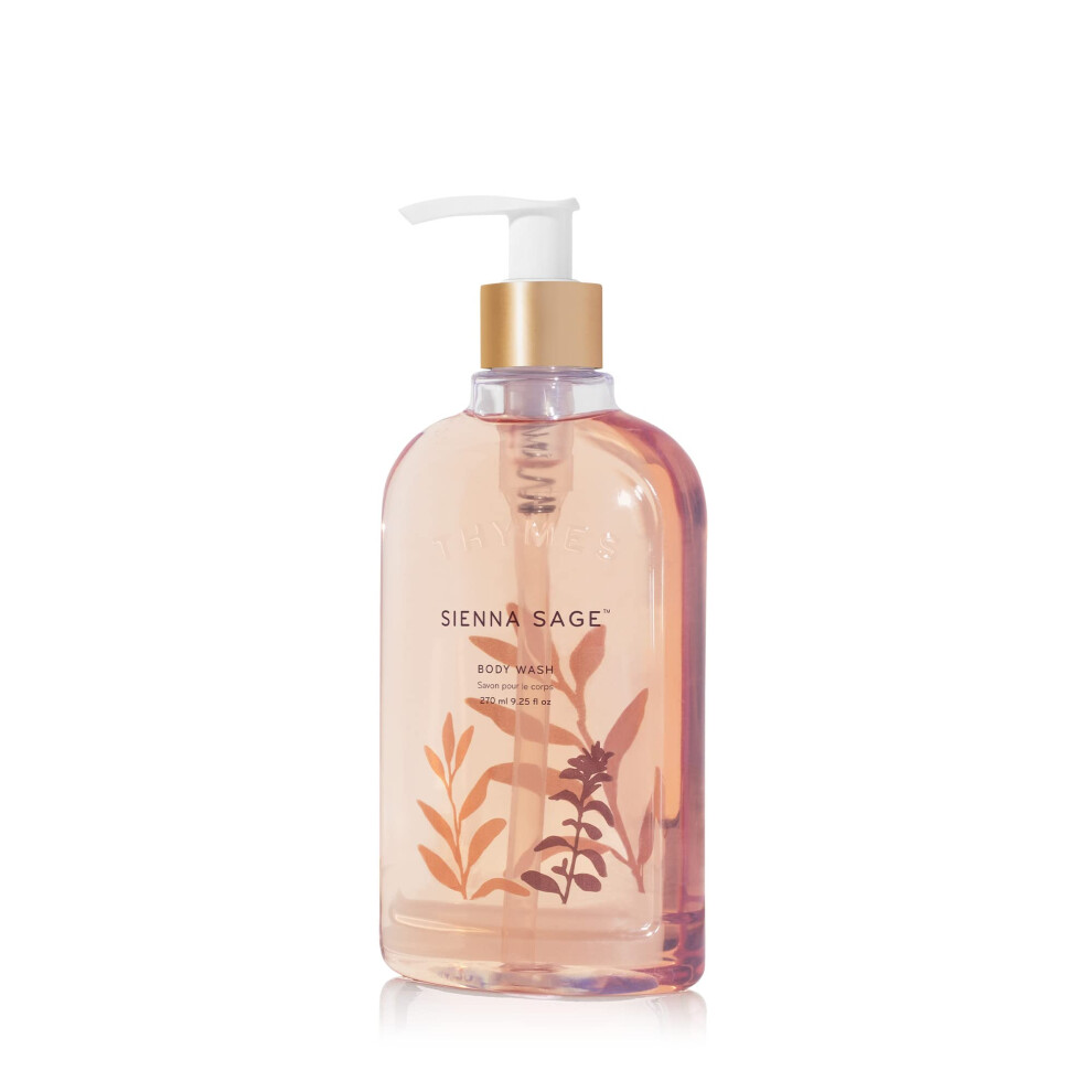 Jab N Corporal Thymes - Jab N L Quido Para Ba O Y Ducha - Para Mujeres Y Hombres - Salvia Siena (250 Ml)-image