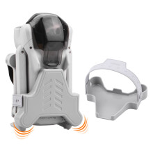 HeiyRC Mini 3 / Mini 3 Pro Supporto elica Prop Guard Strap Protector Stabilizzatore per DJI Mini 3 Series RC Drone Accessori (Grigio)