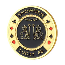 Lulucircle Poker Guard Weights fr pokerpokergvor fr mn Pokerkortskydd Poker Tillbehr Mynt Collectibles Poker Chips Coin med plastfodral (Poc