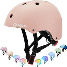 Capacete CELOID para Crianças, Capacetes de Skate para Idades 10-12-14 Anos Meninos Meninas