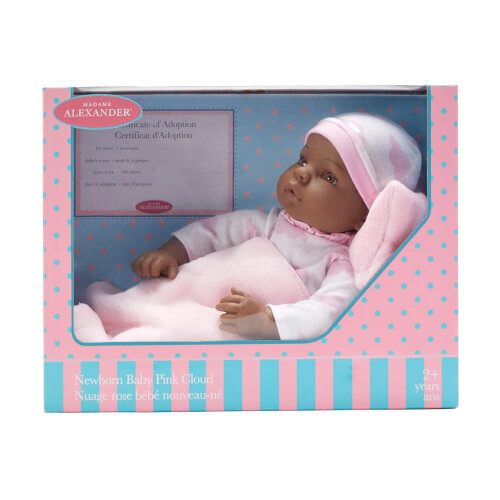 Poupée Bébé Lee Middleton 16 pouces, Nuage Rose, Teint Foncé 1
