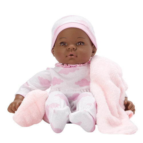 Poupée Bébé Lee Middleton 16 pouces, Nuage Rose, Teint Foncé
