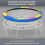 SPORTNOW 12FT Trampoline Pad Spring Cover, Waterproof, Multi-Colored 3