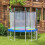 SPORTNOW 12FT Trampoline Pad Spring Cover, Waterproof, Multi-Colored 6