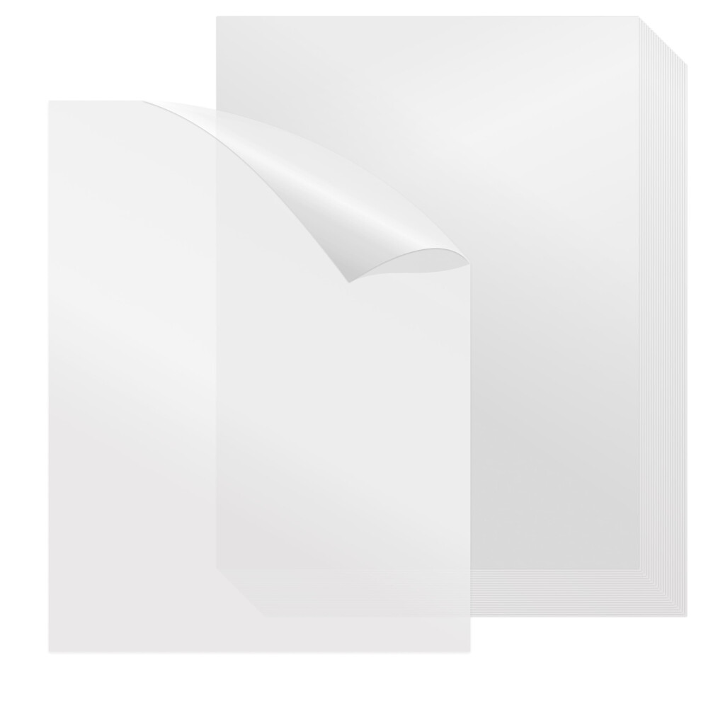Fogli Di Carta Glassine – Confezione Da 100 Fogli Di Carta Per Opere D'arte, Protezione Foto, Stampe, Documenti, Prodotti Da Forno, Pasticceria, 20,3 X 29,2 Cm-image