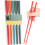 Hashi,LIANGKEN 5 Pares Hashi em Fibra de Vidro, 9.5 Polegadas, Reutilizáveis, Antiderrapantes, Fáceis de Usar (colorido) 1