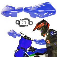 Pro Caken Universal 7/8 """" 22mm och 1 1/8 """" 28mm Handelstnghandsvakter Nylonfstet fr smutscykel Motocross ATV fr SX SXF Exc XCW-Blue