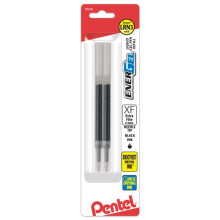 Pentel t   ytt   muste - EnerGel RTX -nestem   inen geelikyn    (0,3 mm) eritt   in ohutk   rkinen neulak   rki, 2 pakkausta, musta muste