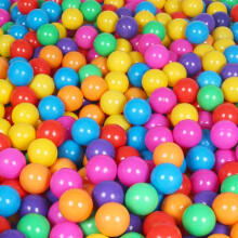 ModereVe 100 Pack Balls For Ball Tlt Frgglada plastbollar Spela bollar fr Ball Pit Bounce House Baby Pool & Playhouse