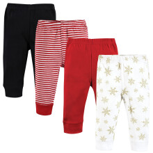 Hudson Baby Unisex bavlnen nohavicky a leg ny pre b b tk Zlat snehov vlocka 12-18 mesiacov