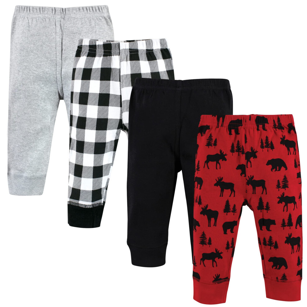 Pantalon Et Legging Unisexe En Coton Pour B B Hudson Baby, Motif Lan Rouge, Taille 5 Ans-image