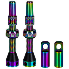 Vstago de vlvula de presta tubeless bwshlf 40/44/55/60/65/70/80/100 mm kit de vlvula de vlvula presta de aleacin de sper ligera con herramienta