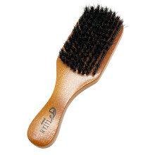 Titan Club Wave Brush til m?nd - 100 % naturlige orneb?rster Holdbar tr?skaft udj?vningsb?rste til alle h?rtyper Genopretter glans og b?lger