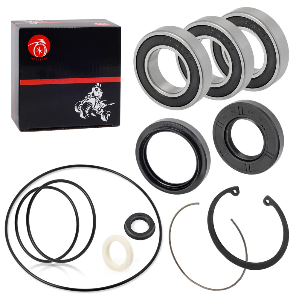Moto1988 Rear Axle & Brake Drum Wheel Bearing Seals Clip O Ring Kit For Honda Recon 250 Trx250 Trx250ex Trx250x Trx 250Ex 250X 1997-2022