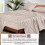 RUVANTI 100% Cotton Sheets - Crispy Cooling Percale Sheets for Split King Size Bed, Breathable & Durable Split King Sheet Set for adjustable bed, 16 I 3
