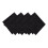 ERRENE FASHIONS HOME HOMES CONTINENTAL SOLID SOLID TEXTURAT APEI ?I RESISTAN?I SETA DE 4 NEGRU 1