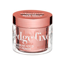 Beso Colors y Care Mximo Holding Edge Formula de gel no grasiento Infundido con biotina B7 24 horas Hold Sweet Peach perfumado 3.38 FL. Onz. (10