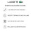Lacoste Σετ Πετσέτας Lacoste Heritage Supima Cotton 6 τεμ, 2 Μπάνιου, 2 Χεριών, 2 Καθαρών, Ροζ 2
