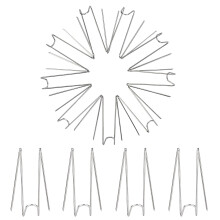 60pcs Fabric Panneau Crochets Panneau Panneau Mur Crochets Crochets Craches pour les murs de tissu a l'office Cle de place Home Shelf Picture Acc