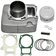 Kit di ricostruzione della parte superiore della guarnizione del pistone del cilindro Tupo Premium compatibile con Honda Recon 250 Sportrax 250 T