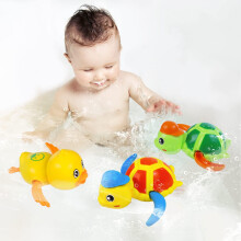 Brinquedos de Banho Cuterabit para Bebés, Tartaruga e Pato Flutuantes, 3 Peças