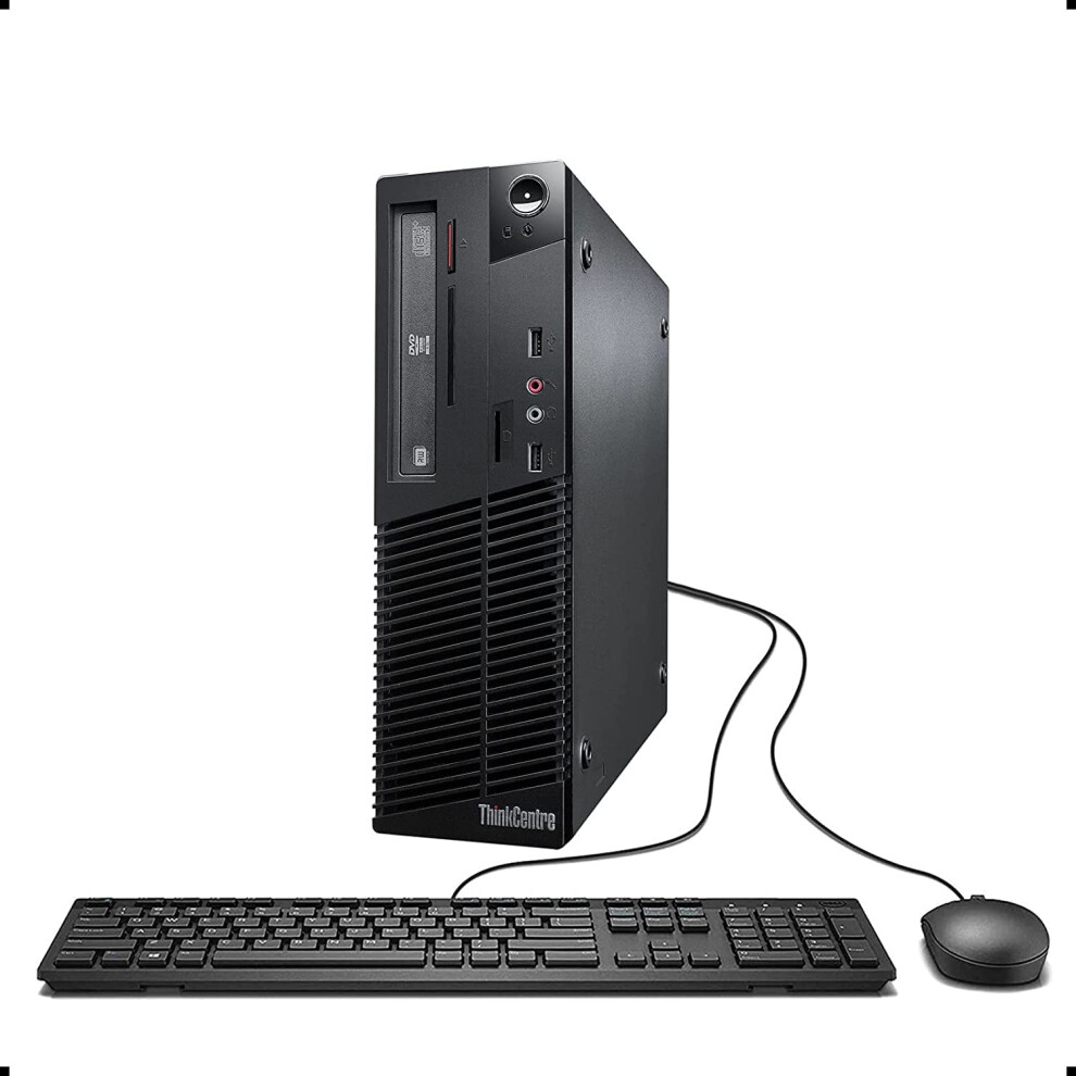 Lenovo ThinkCentre M73 Desktop Computer | Quad Core Intel i5 (3.2) | 8GB DDR3 RAM | 500GB HDD Hard Disk Drive | Windows 10 Professional | Home or Offi