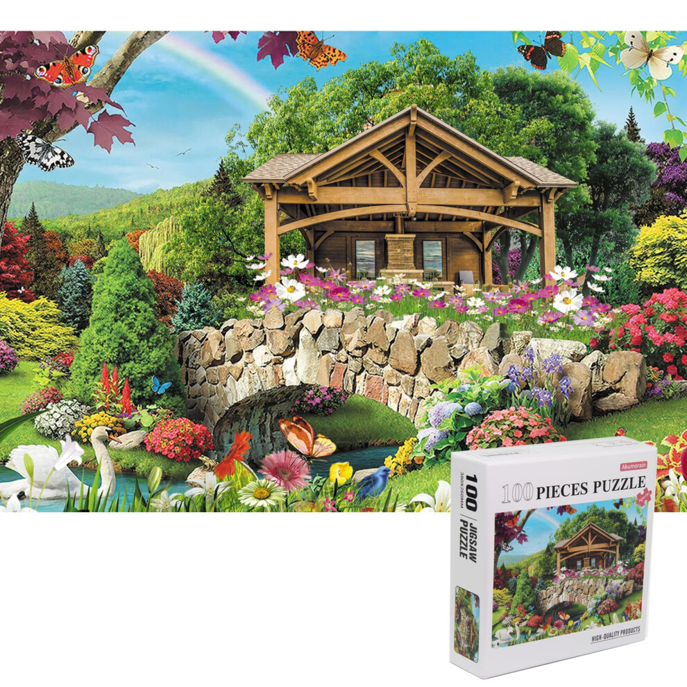 Puzzle Da 100 Pezzi, Puzzle Da 100 Pezzi Per Adulti E Bambini, Puzzle Da 100 Pezzi Adatti Ad Adulti E Bambini (A0003 100 Pezzi)