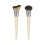 EcoTools Duo de pincéis BLUSH + HIGHLIGHT 1 u 3