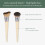 EcoTools Duo de pincéis BLUSH + HIGHLIGHT 1 u 4