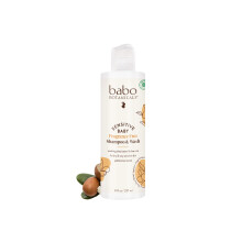 Shampoo e detergente 2 in 1 Babo Botanicals Sensitive Baby - Burro di karit   , calendula e aloe - Vegano e cruelty-free - Testato dai pediatri - V