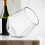 40 copos de vinho plásticos sem pé Diamond, elegantes e descartáveis, para festas 3