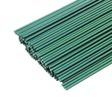 Arlai 100 szt. 2 Gauge kwiatowy drut macierzysty 16 cali ciemnozielony drut kwiatowy-DIY sztuczne kompozycje kwiatowe wieniec akcesoria do rekodziela