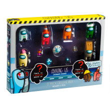 Figuras de Acción Among Us Serie 3 - Pack de 8 Figuras Coleccionables