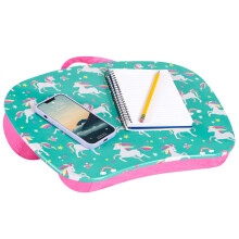 LAPGEAR MyStyle Scrivania portatile con cuscino - Unicorno - Adatto a laptop fino a 15,6 pollici - Codice articolo 45357