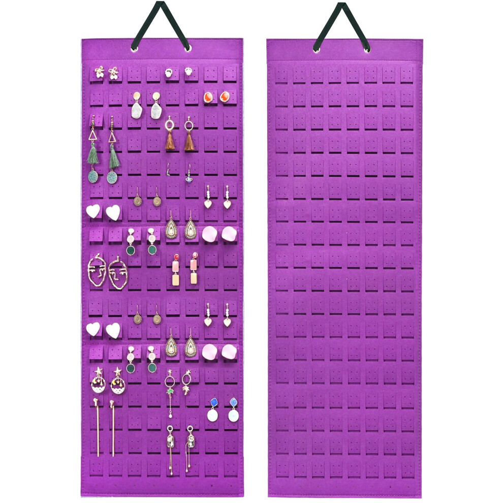 Lolalet Hangender Ohrringhalter-Organizer Mit 20 Haken Fur Frauen, Ohrring-Organizer, Wand-Ohrring-Aufhanger, Aufbewahrung Fur Ohrstecker Aus Fil-image