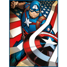 Buffalo Games  Marvel  The First Avenger  100-teiliges Puzzle fr Familien. Anspruchsvolles Puzzle, perfekt fr die Zeit mit der Familie  100 Tei