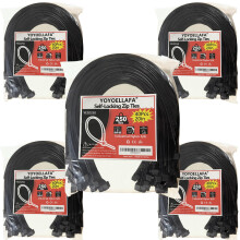 Fascette stringicavo grandi, resistenti, per esterni, 20 pollici, 250 libbre, extra lunghe, fascette stringicavo spesse, fascette stringicavo gra