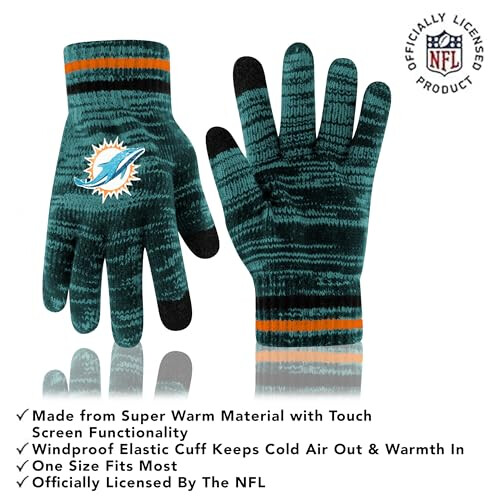 Ultra Game Standard END Zone HAT Handsker s?t holdfarve 2