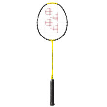 YONEX Badmintonsracket, NanoFlare 1000 Play, Presträngd, Lätt i huvudet, Medium Flex, 4U (84-89g), G5
