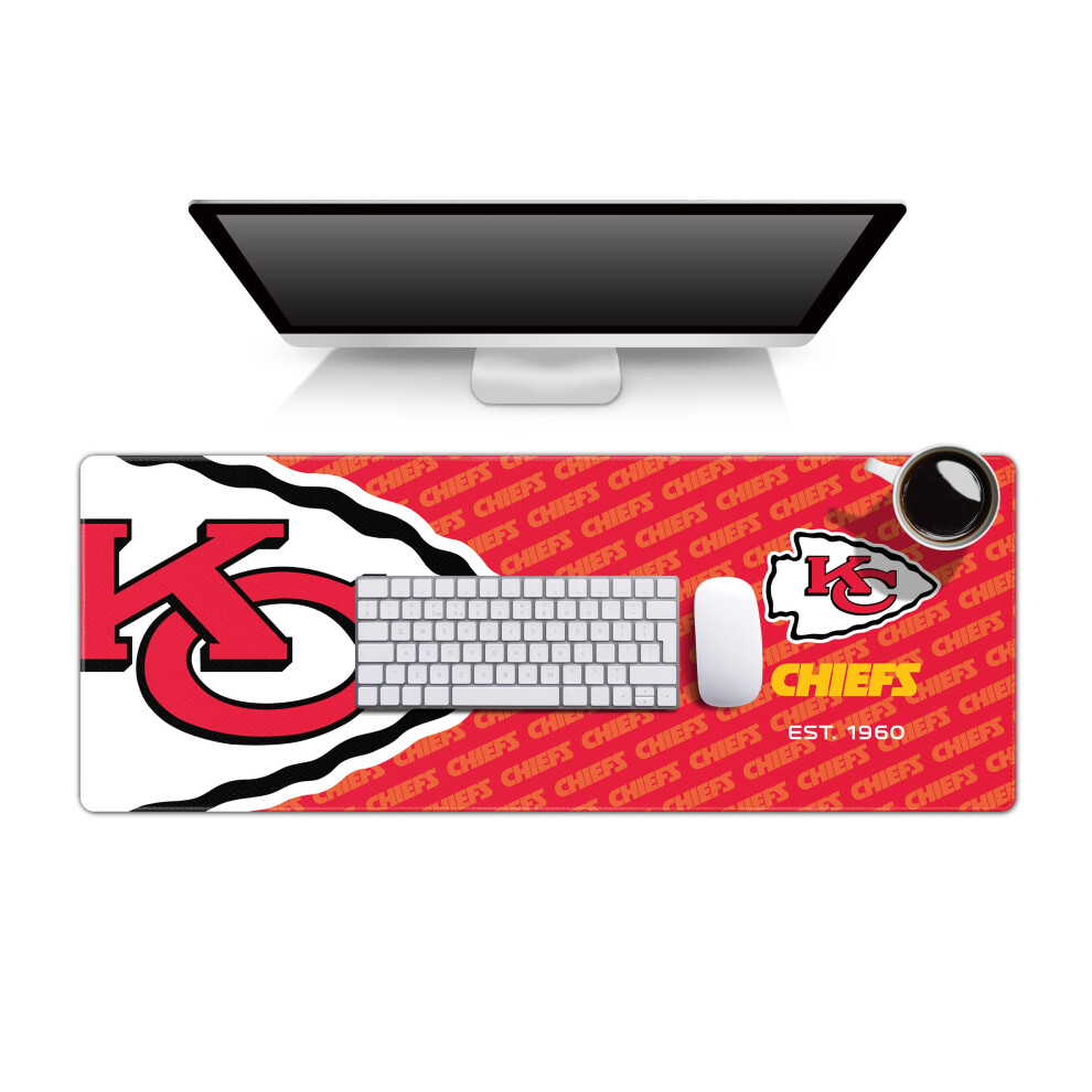 Youthefan Nfl Kansas City Chiefs Logo Series Desk Pad Smu 810103705494