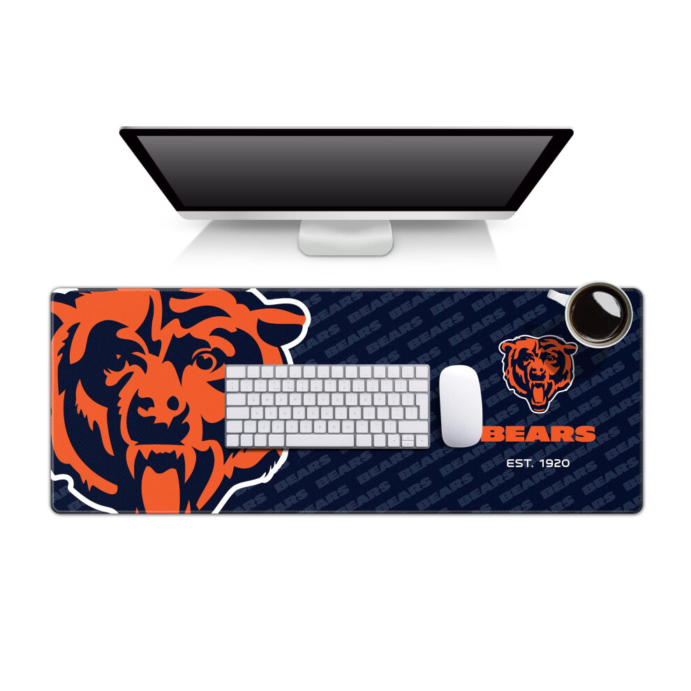 Youthefan Nfl Chicago Bears Logo Series Desk Pad Smu 810103705395