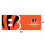 YouTheFan NFL Cincinnati Bengals Logo Series Desk Pad SMU 2