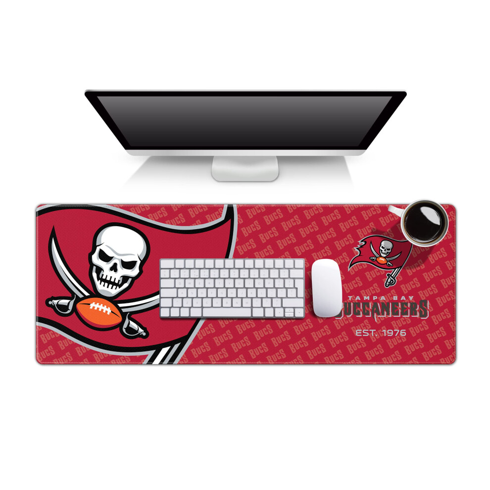 Youthefan Nfl Tampa Bay Buccaneers Logo Series Desk Pad Smu