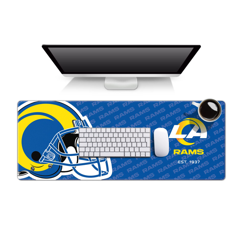 Youthefan Nfl Los Angeles Rams Logo Series Desk Pad Smu 810103705517