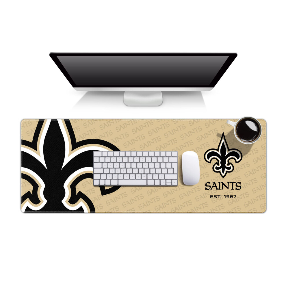 Youthefan Nfl New Orleans Saints Logo Series Schreibtischunterlage Smu-image