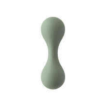 mushie Siliconen Baby Shaker Rammelaar | Leeftijden 3+ maanden (gedroogde tijm)