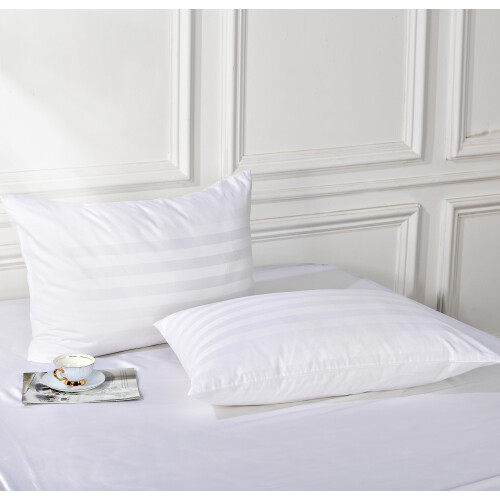 100% Egypte Protegeurs d'oreiller en coton Ensemble de 4 600 Couges de fil King Size Careurs d'oreiller avec une fermeture a glissiere tisser les 1